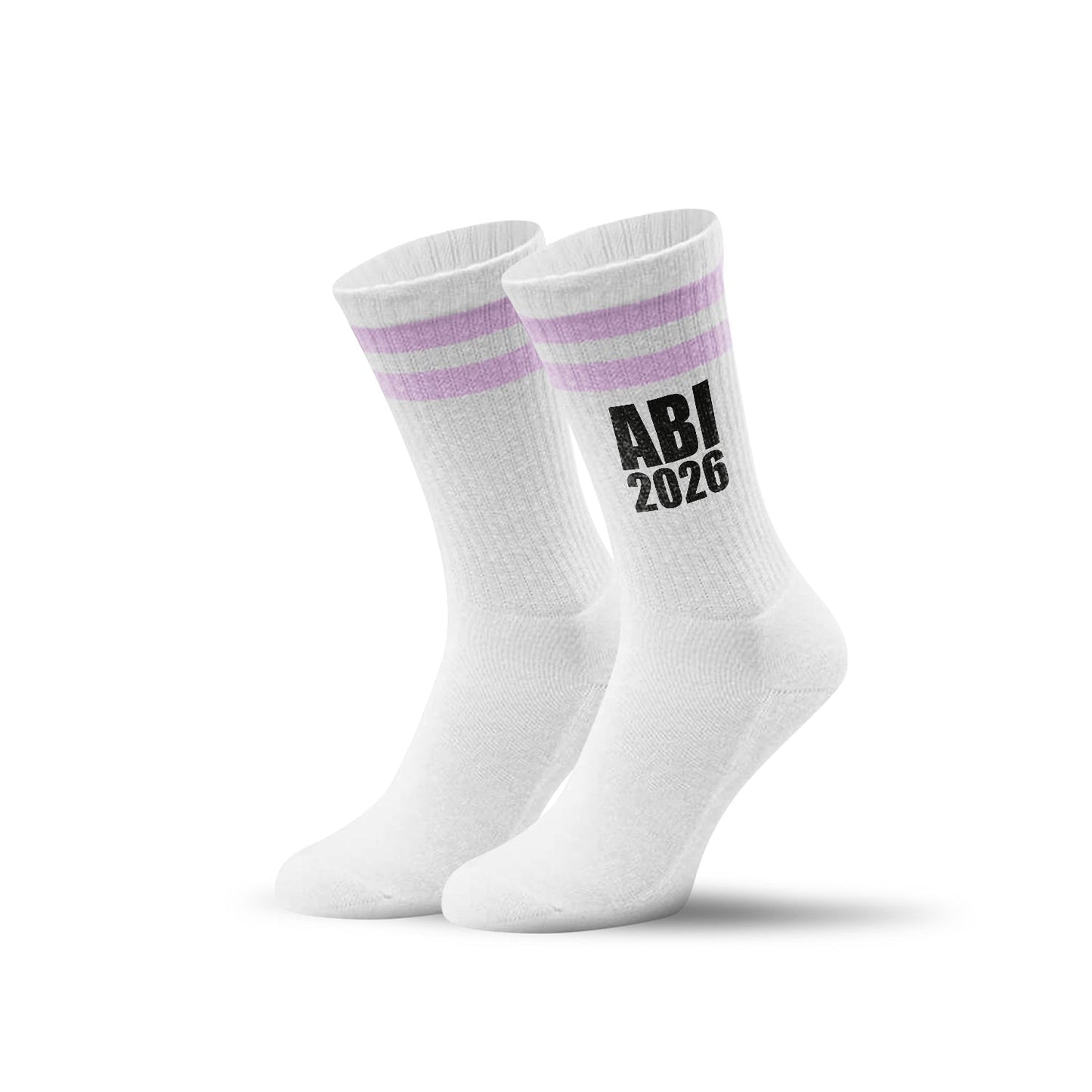 Tennissocken - Abi Jahr - personalisiert mit Namen & Jahr