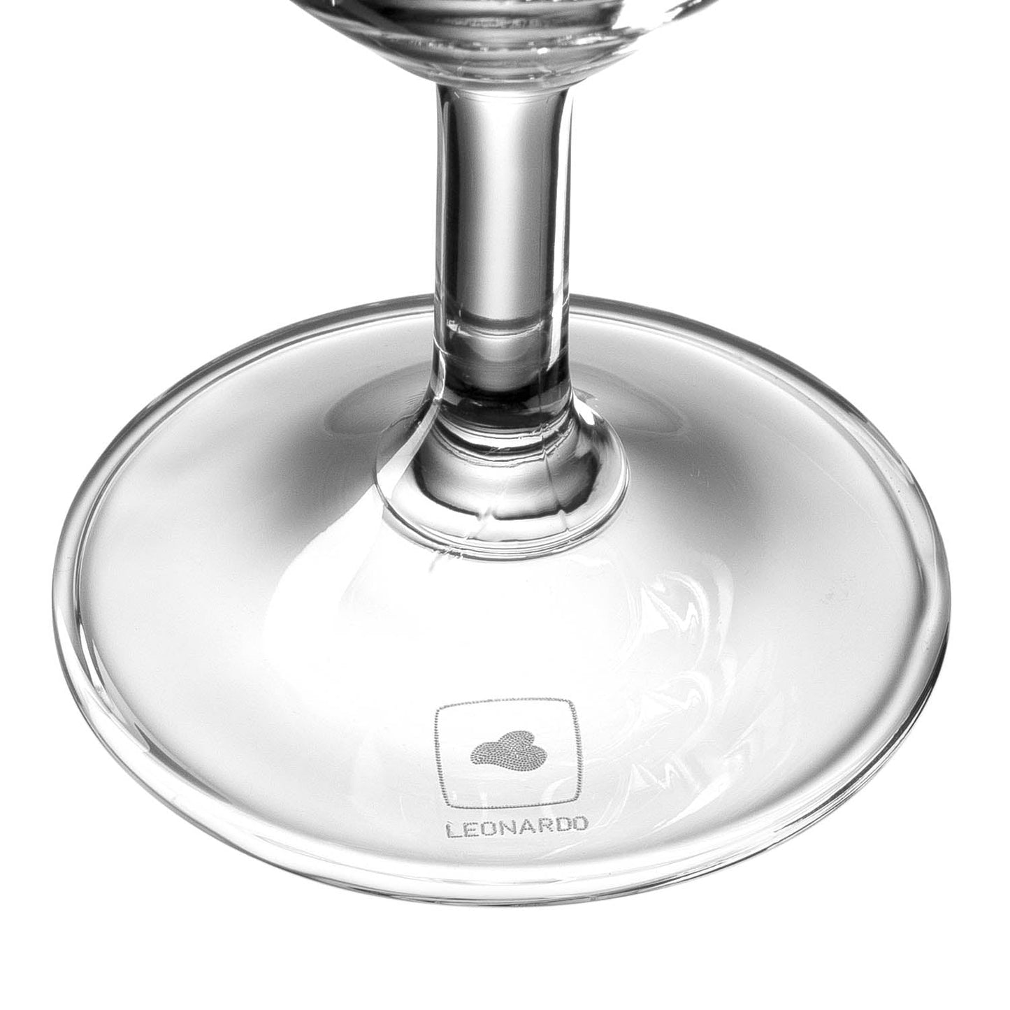 Leonardo Bierglas mit Gravur "Bier jetzt billiger als Benzin"