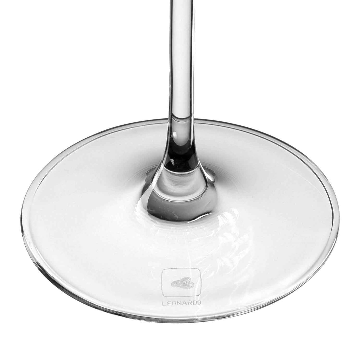 Leonardo Weinglas mit Gravur "Wein ist einfach für Dich da"