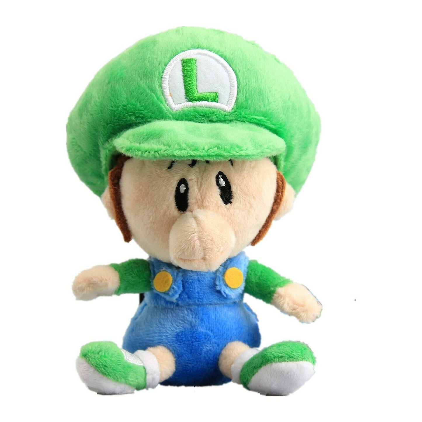 Baby Luigi Plüsch Kuscheltier 14 Cm Aus Super Mario Universum Hochwertiger Weicher Stoff