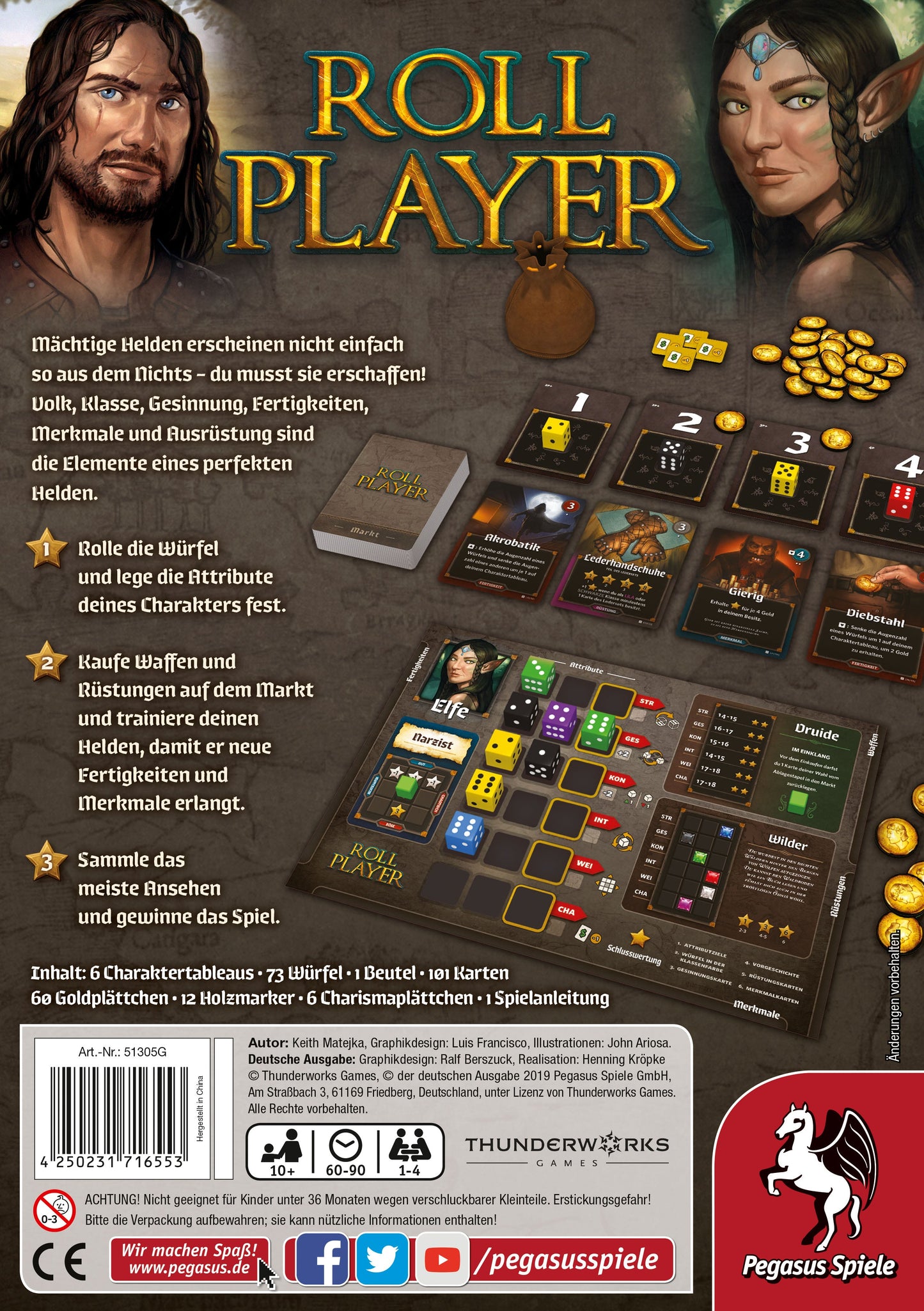 Roll Player - Pegasus Kennerspiel