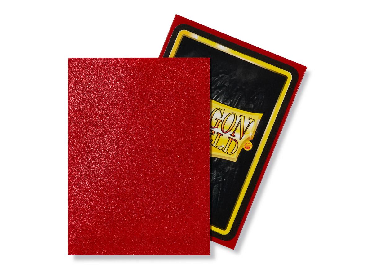 Dragon Shield Kartenhüllen 63 x 88mm Matte Sleeves Ruby (100)