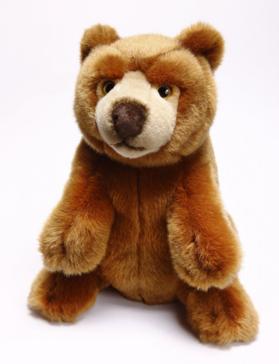 Blickfänger - Braun-Bär sitzend 31 cm Ich schau Dich immer an!