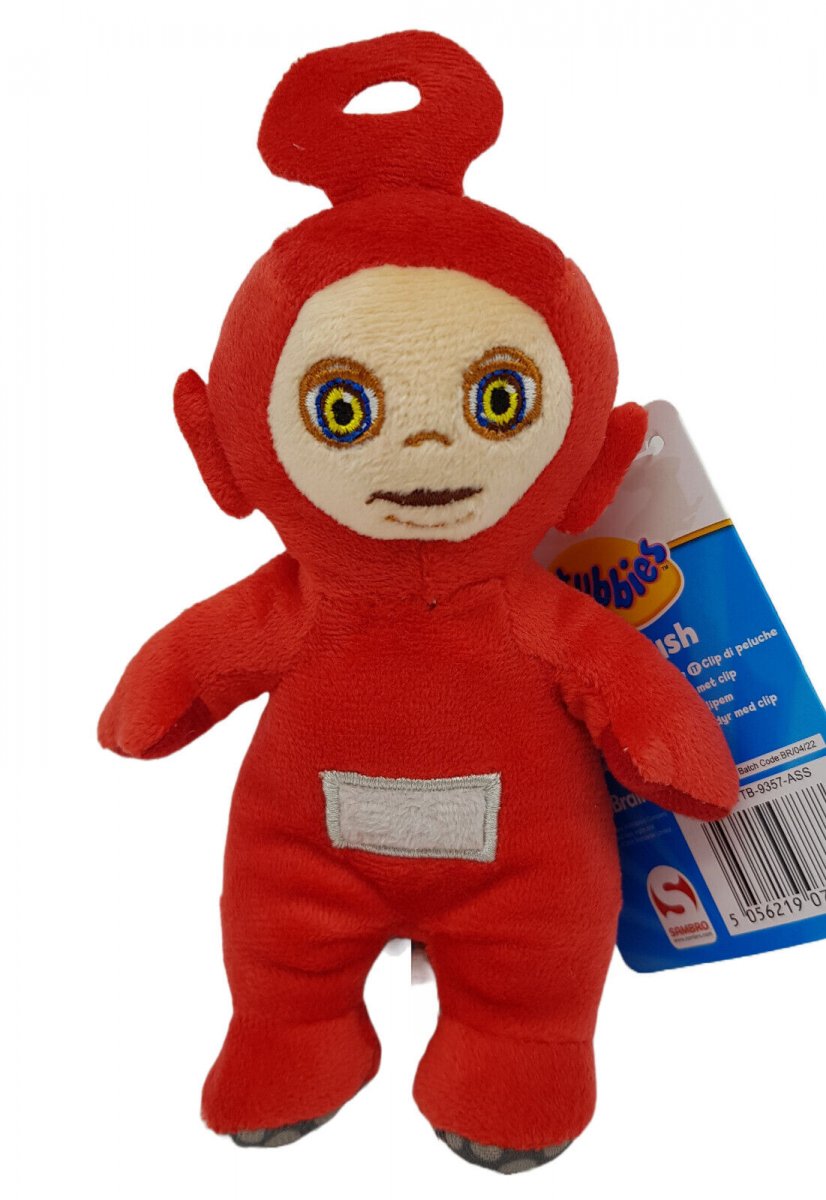 Plüsch Schlüsselanhänger Teletubbies 15 cm rot