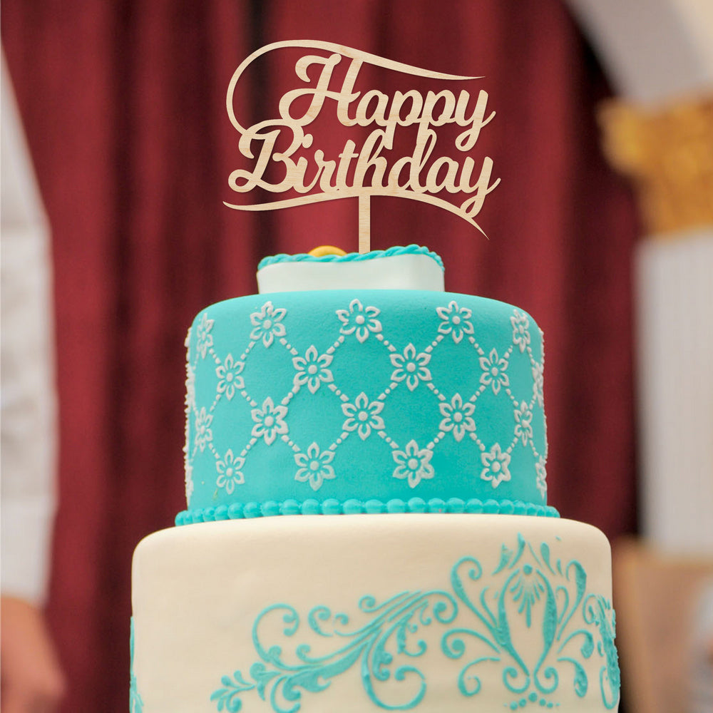 Cake Topper Happy Birthday - Toyplace24.de