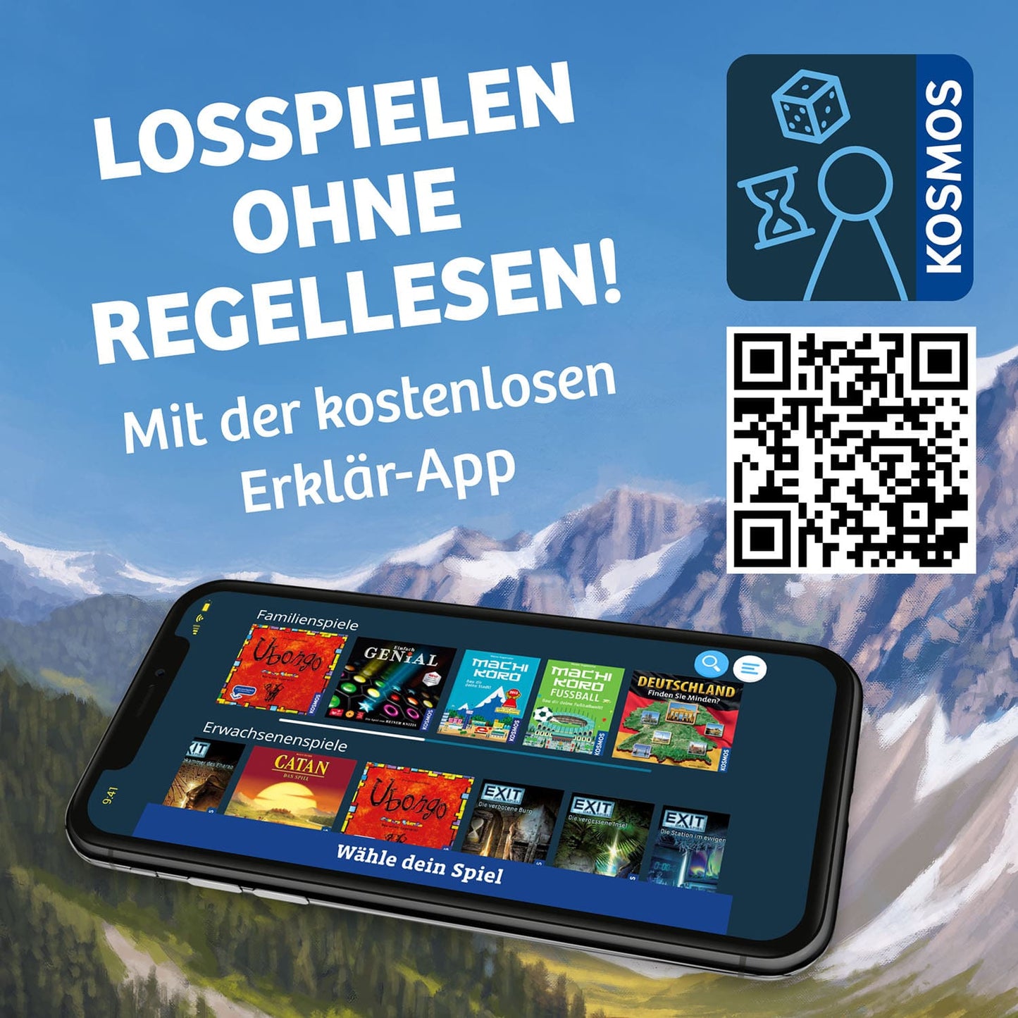 Cascadia Spiel des Jahres 2022 - KOSMOS Brettspiel Familienspiel
