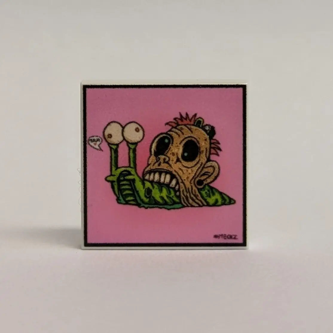 "Die Schnecke.ZnaiL" 2x2 Tile Design by MECKZ