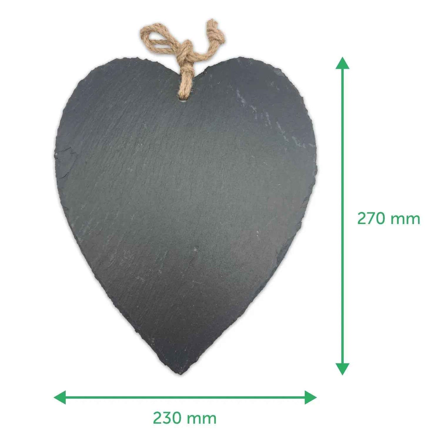 Schieferherz Hochzeit immer & ewig mit Gravur - Toyplace24.de