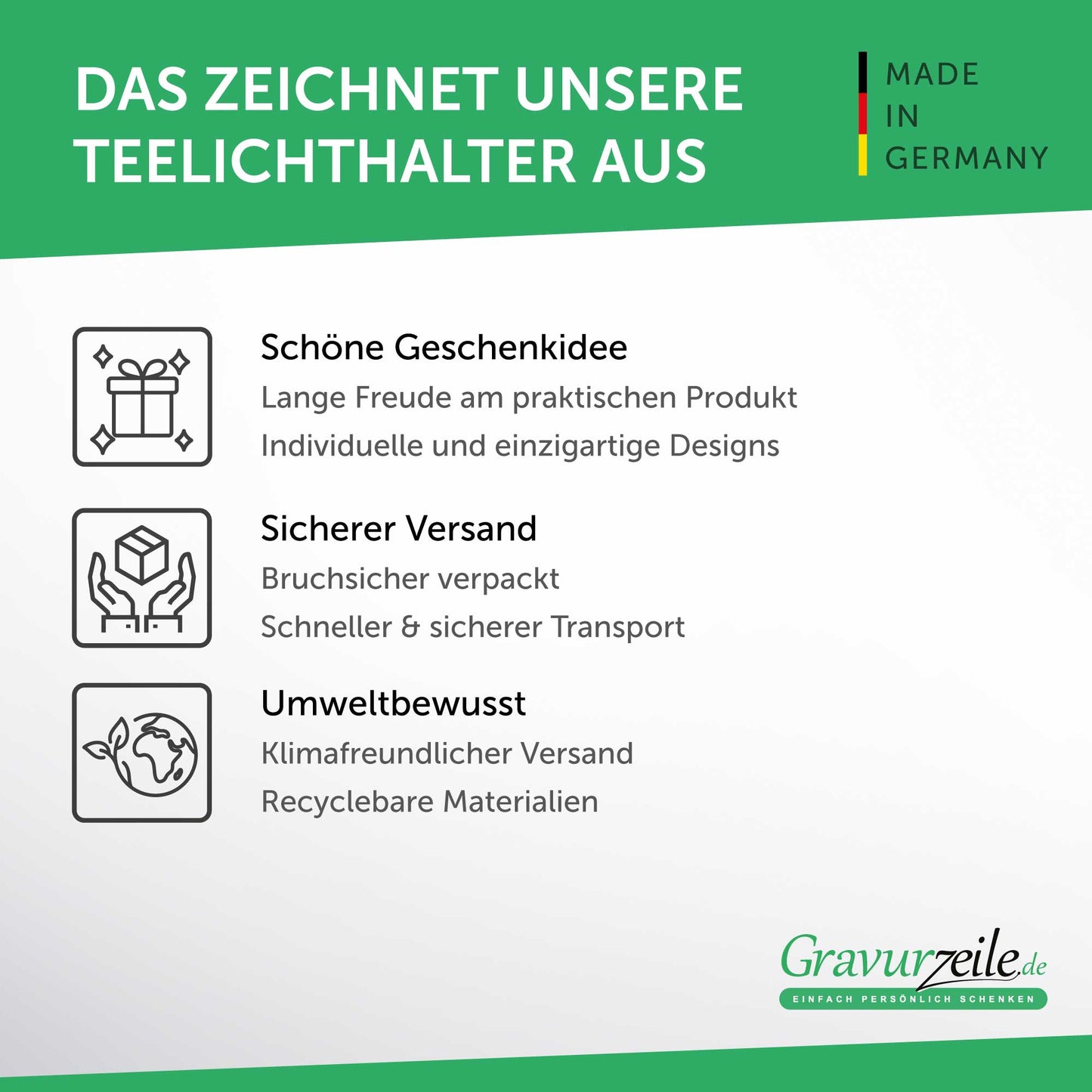 Teelichthalter mit Gravur aus Holz für Mama - Mamas sind wie Kerzen - Persönliches Geschenk für