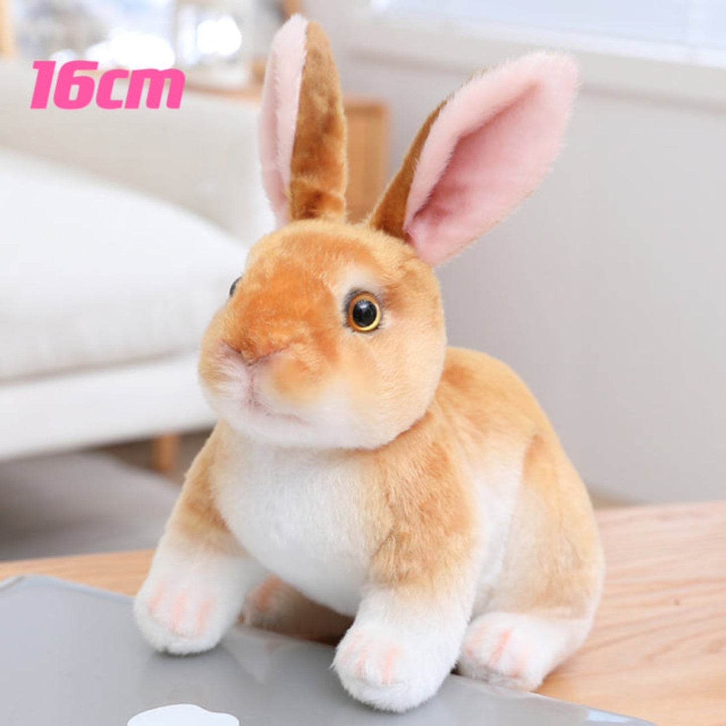 Hase Kuscheltier Häschen - 16 cm Plüschtier weiches Stofftier