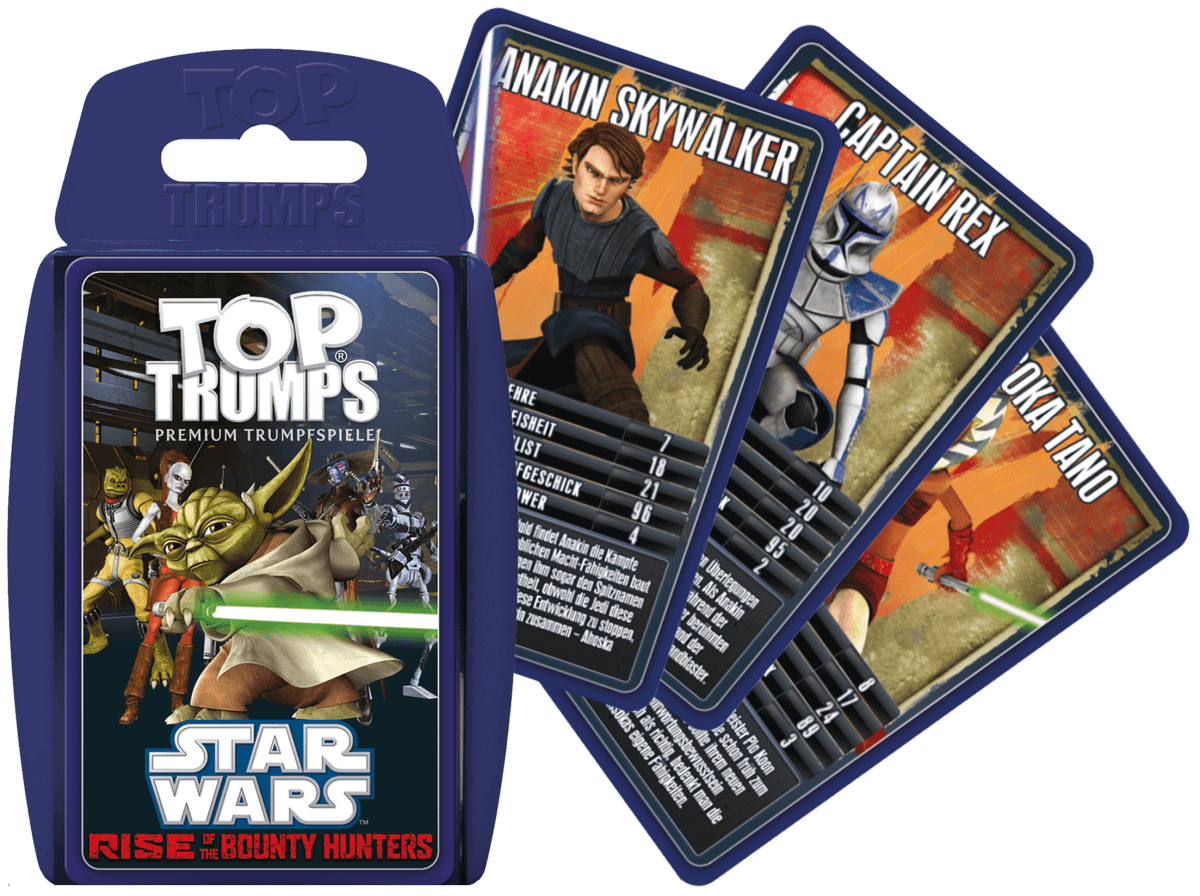 Top Trumps - Star Wars Rise of the Bounty Hunters