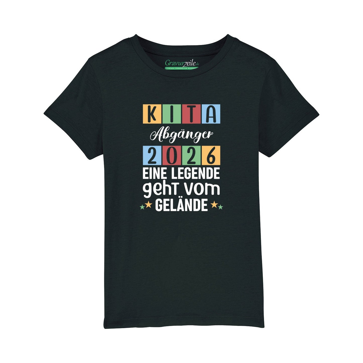 Bedrucktes T-Shirt für Kinder - KITA Abgänger