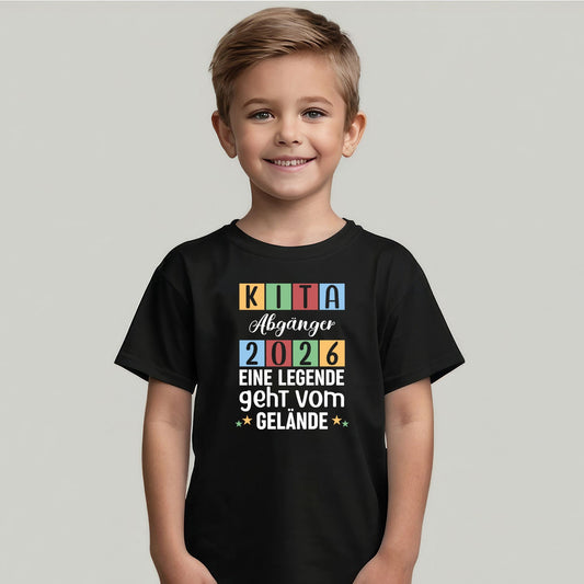 Bedrucktes T-Shirt für Kinder - KITA Abgänger