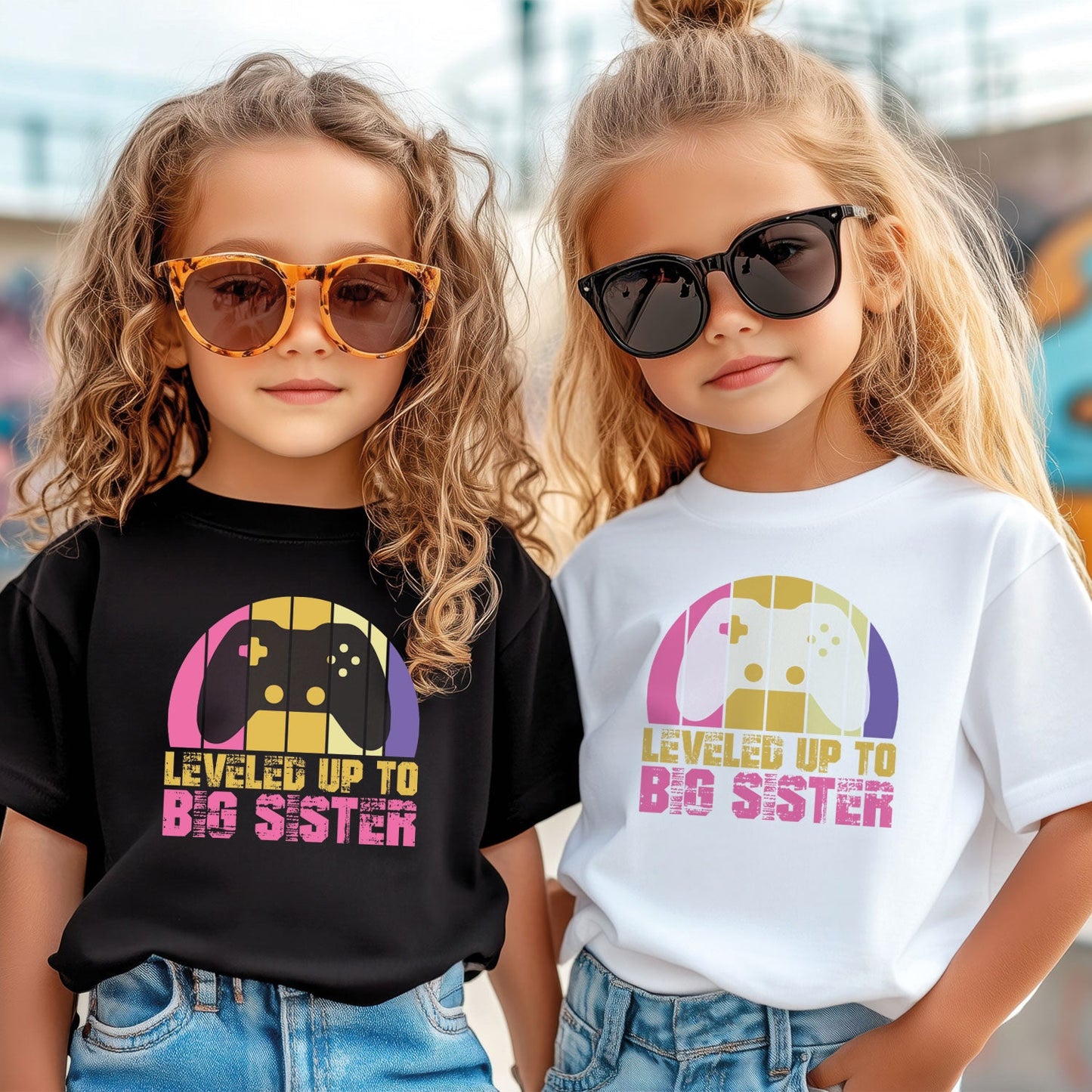 Bedrucktes T-Shirt für Kinder - Leveled up Brother