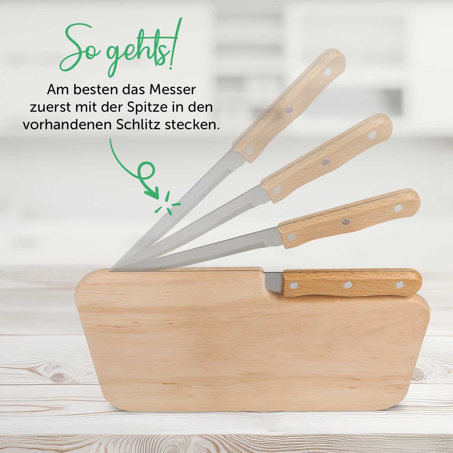 Frühstücksbrettchen mit Gravur - Inklusive Messer - Beste Mama Logo mit Name