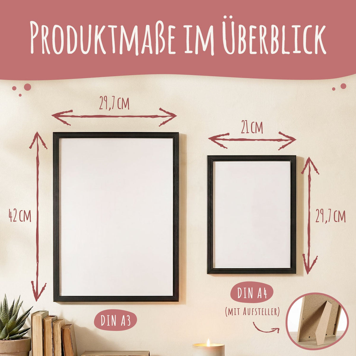 Personalisiertes Poster - Zuhause - Personalisiertes Geschenk
