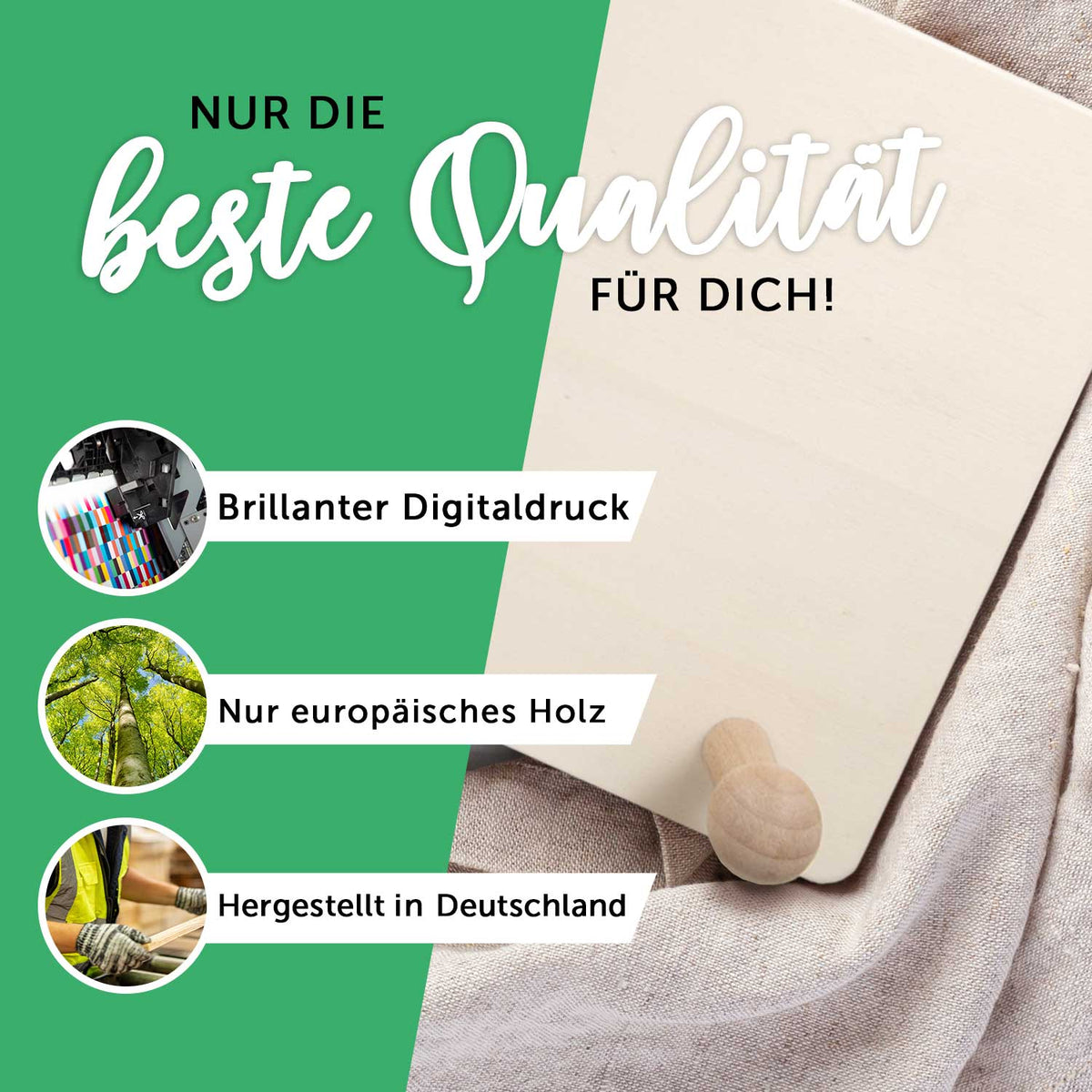 Personalisierte Garderobe fürs Kinderzimmer - Camping