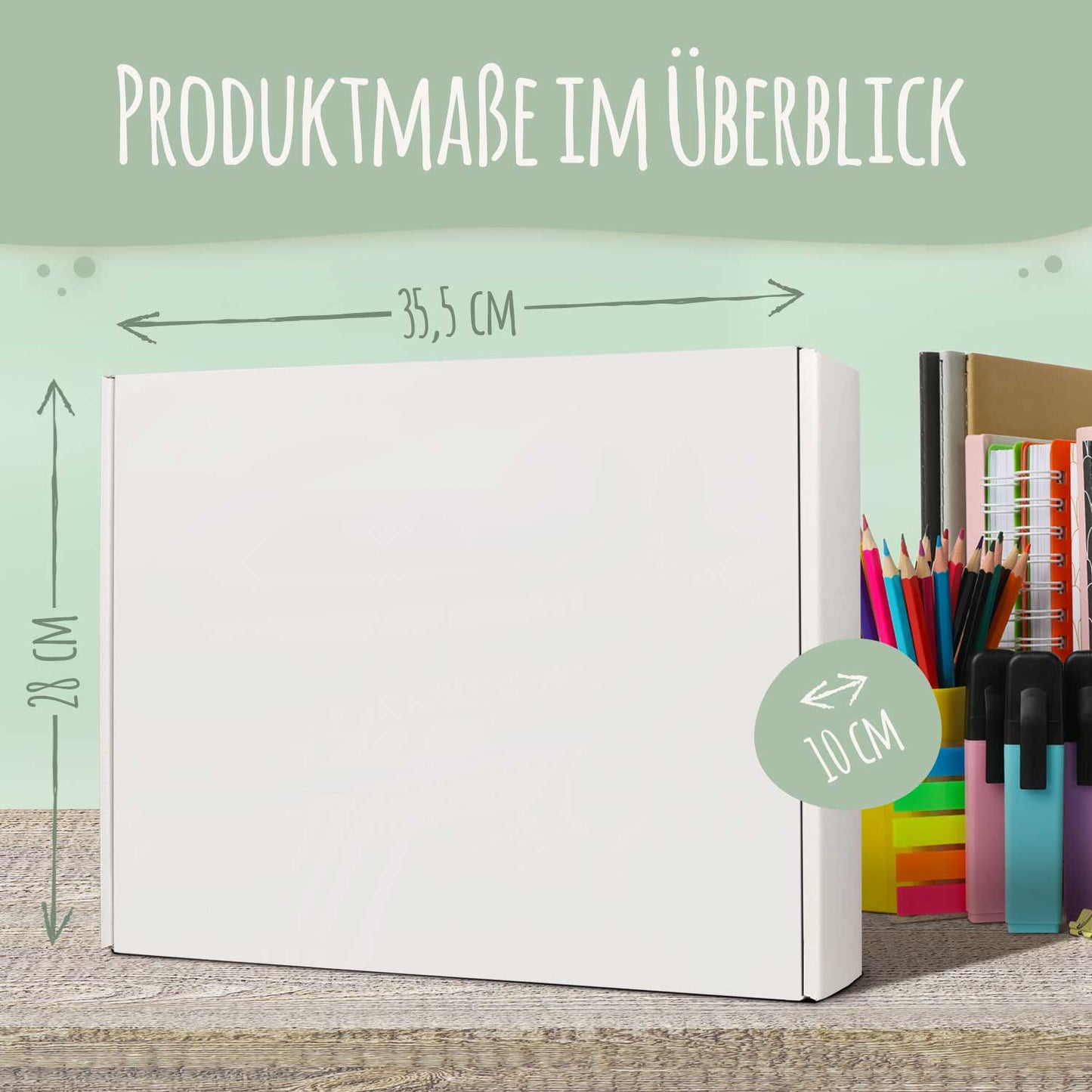Personalisierte Geschenkbox - Schulkind Dino - Einschulung