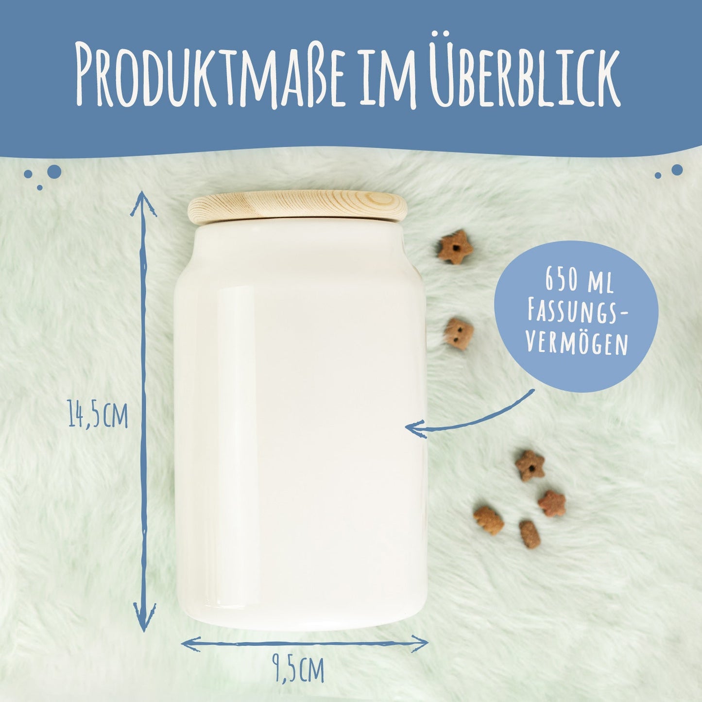 Leckerlidose für deine Haustiere - Tiergruppe - Personalisiert mit Namen
