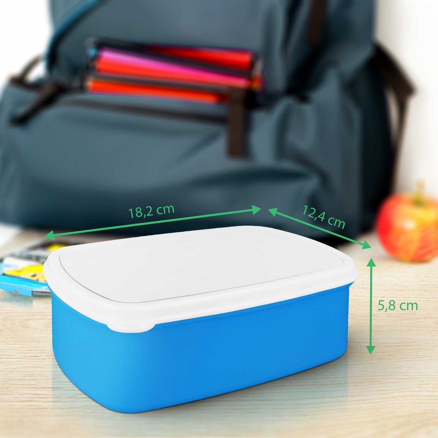 Bedruckte Lunchbox für Kinder - Pixelerde