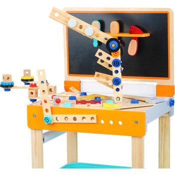 small foot Werkbank mit Maltisch und Bastelltisch ab 3 Jahren