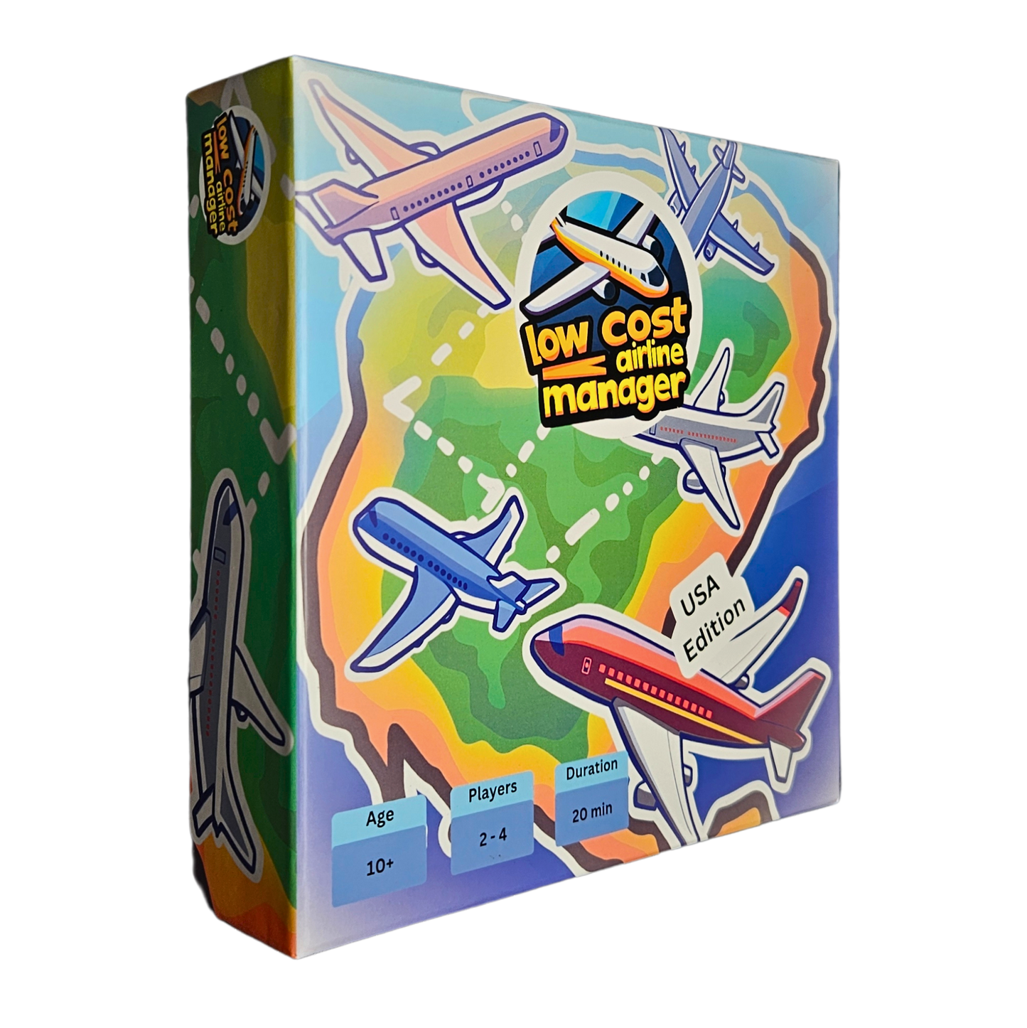 Low Cost Airlines Manager board game - USA Edition