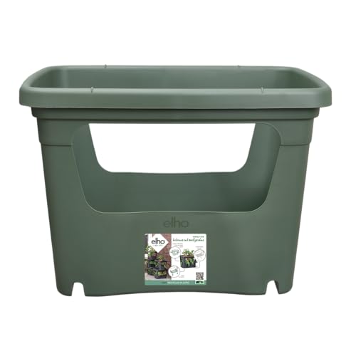 elho Green Basics Stack & Grow 50 – Pflanzturm für Balkon & Garten