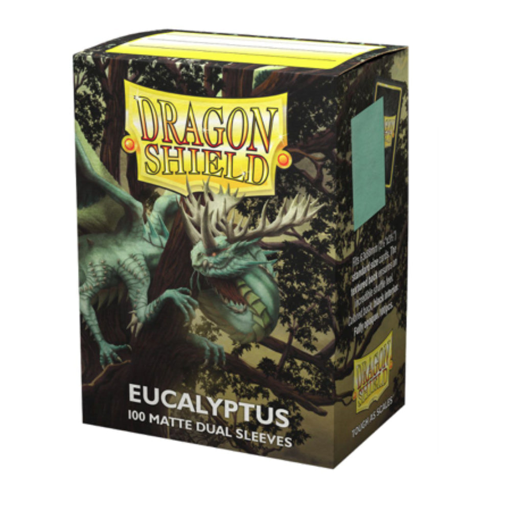 Dragon Shield Kartenhüllen Sleeves Japanische Größe Matte (60) Eucalyptus