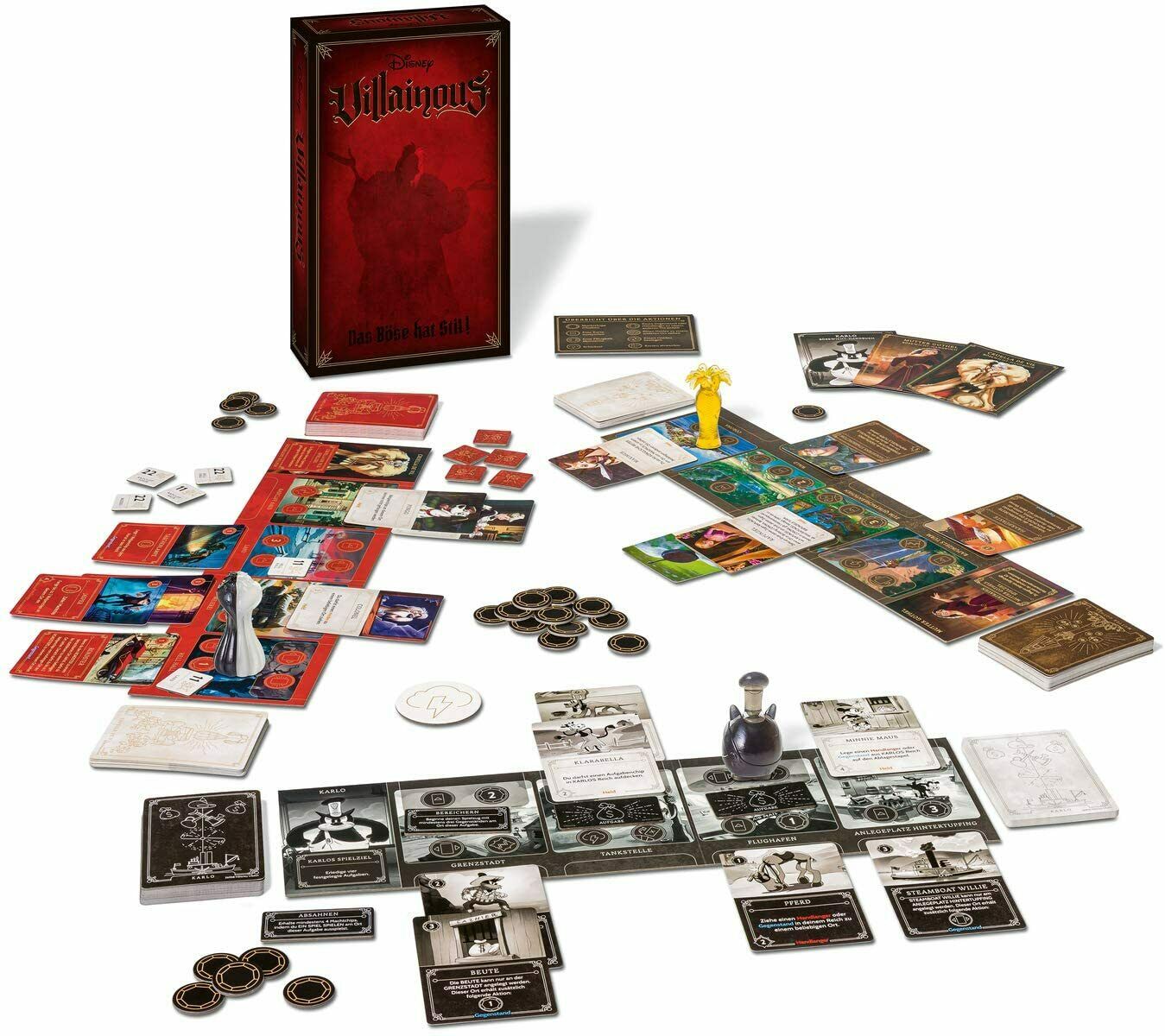 Ravensburger Disney Villainous Das Böse hat Stil