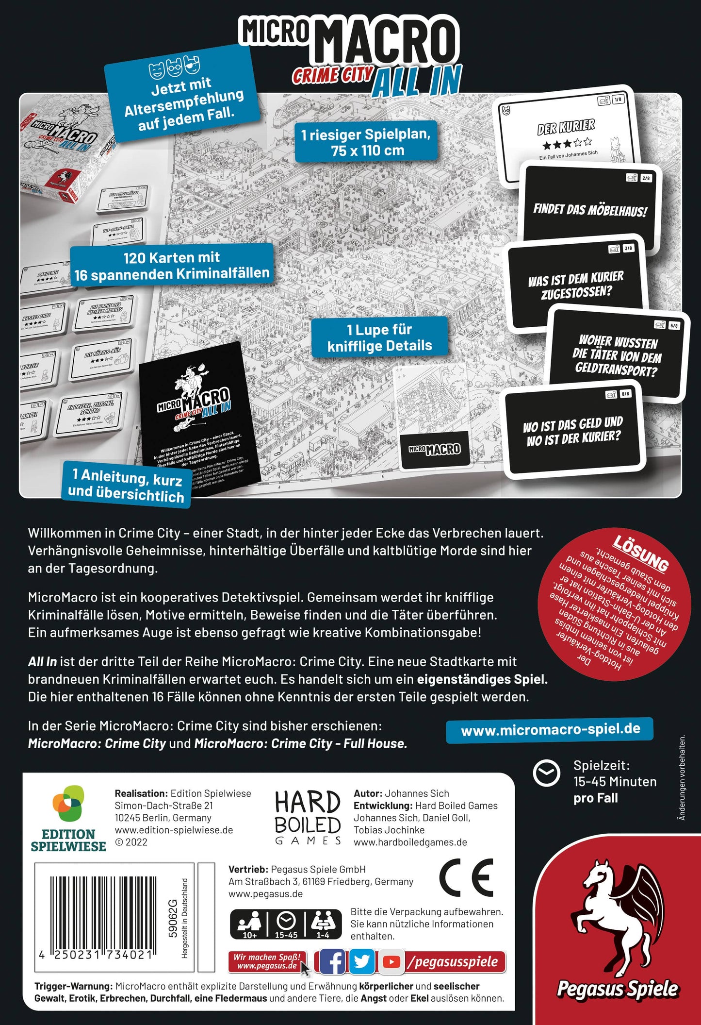 MicroMacro: Crime City 3 – All In (Edition Spielwiese)