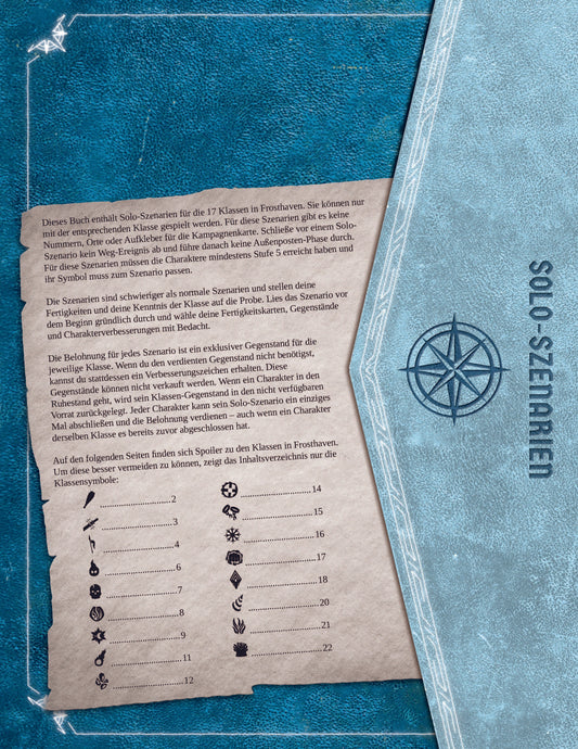 Frosthaven: Soloszenarien