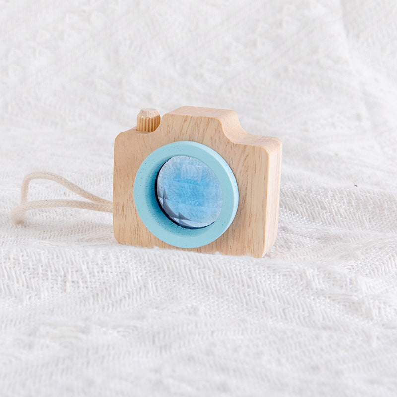 Hölzerne Mini Kamera für Kinder - Lernspielzeug & kreatives Geschenk