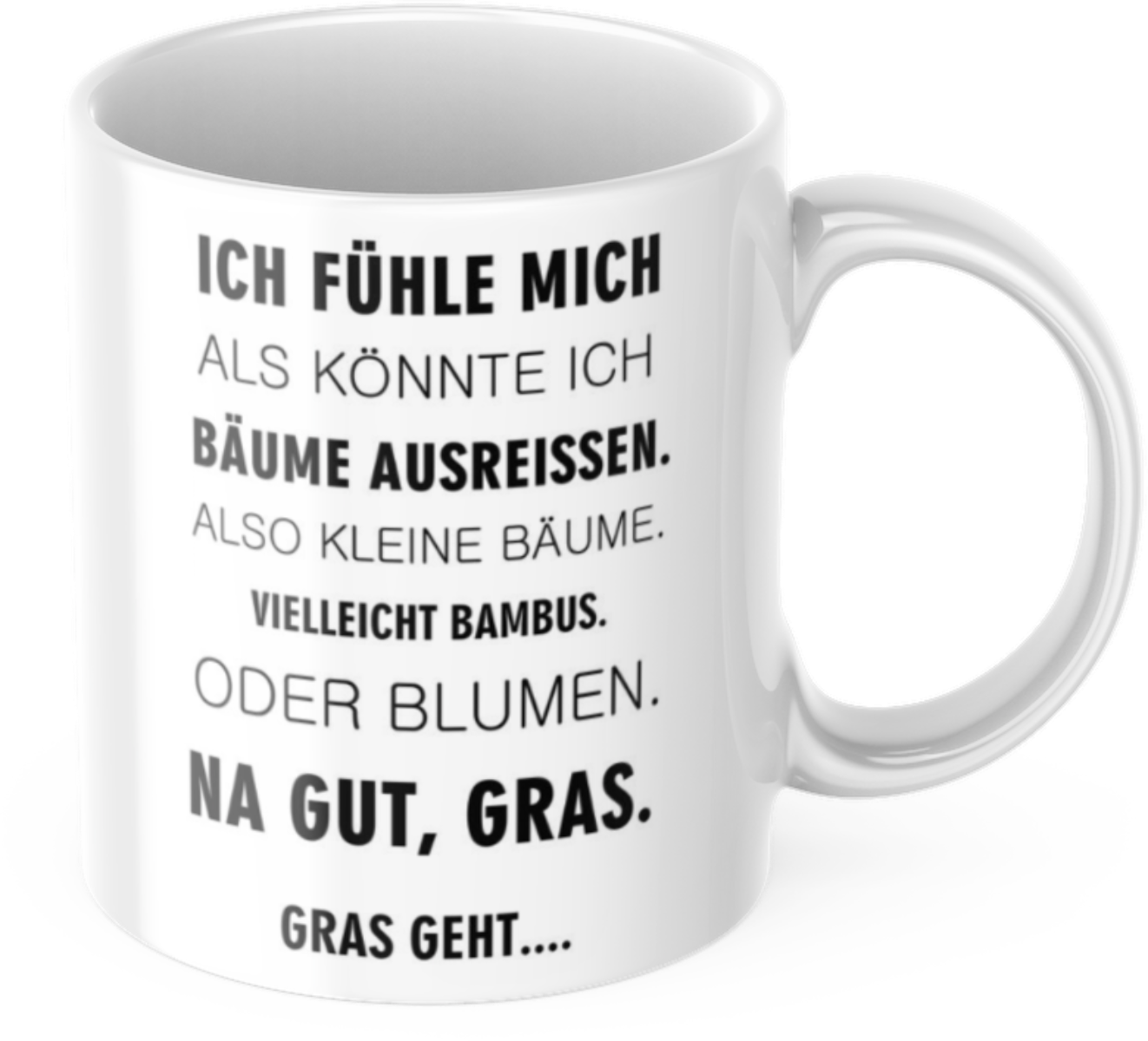 Lustige Kaffeetasse Witz Motivation Frühstück Morgen Arbeit Tasse Büro Geschenk