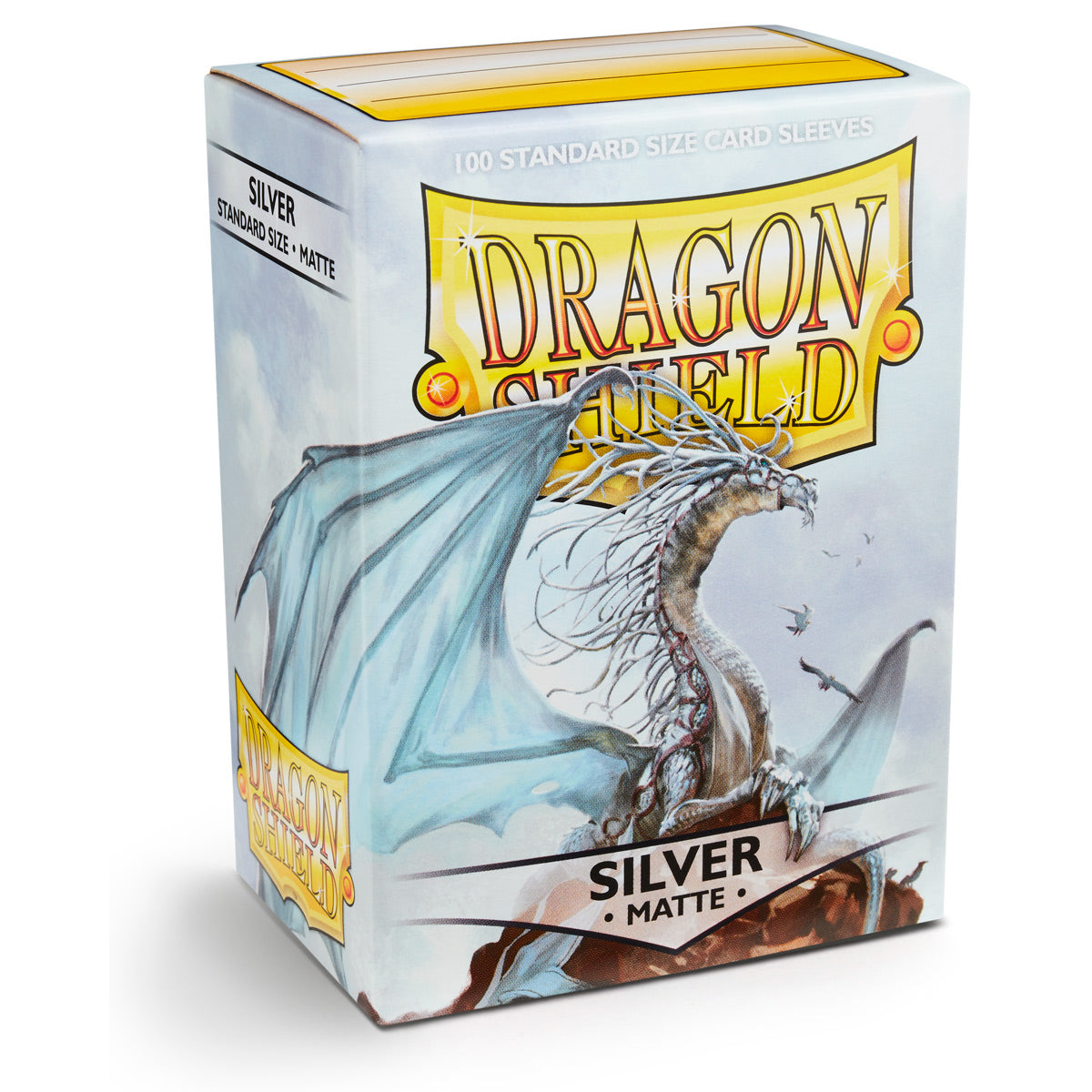 Dragon Shield Kartenhüllen Matte – Silver (100)