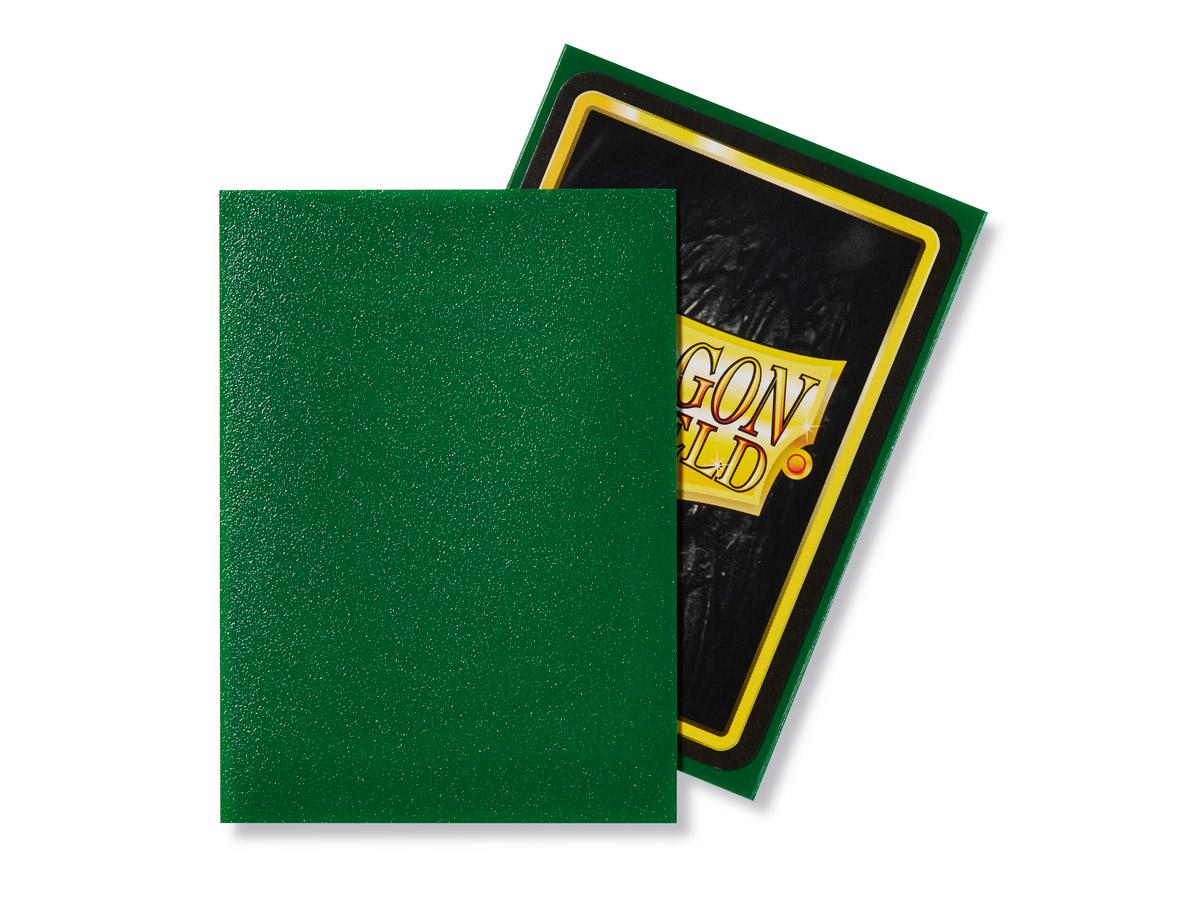 Dragon Shield Kartenhüllen 63 x 88mm Matte Sleeves Emerald (100)