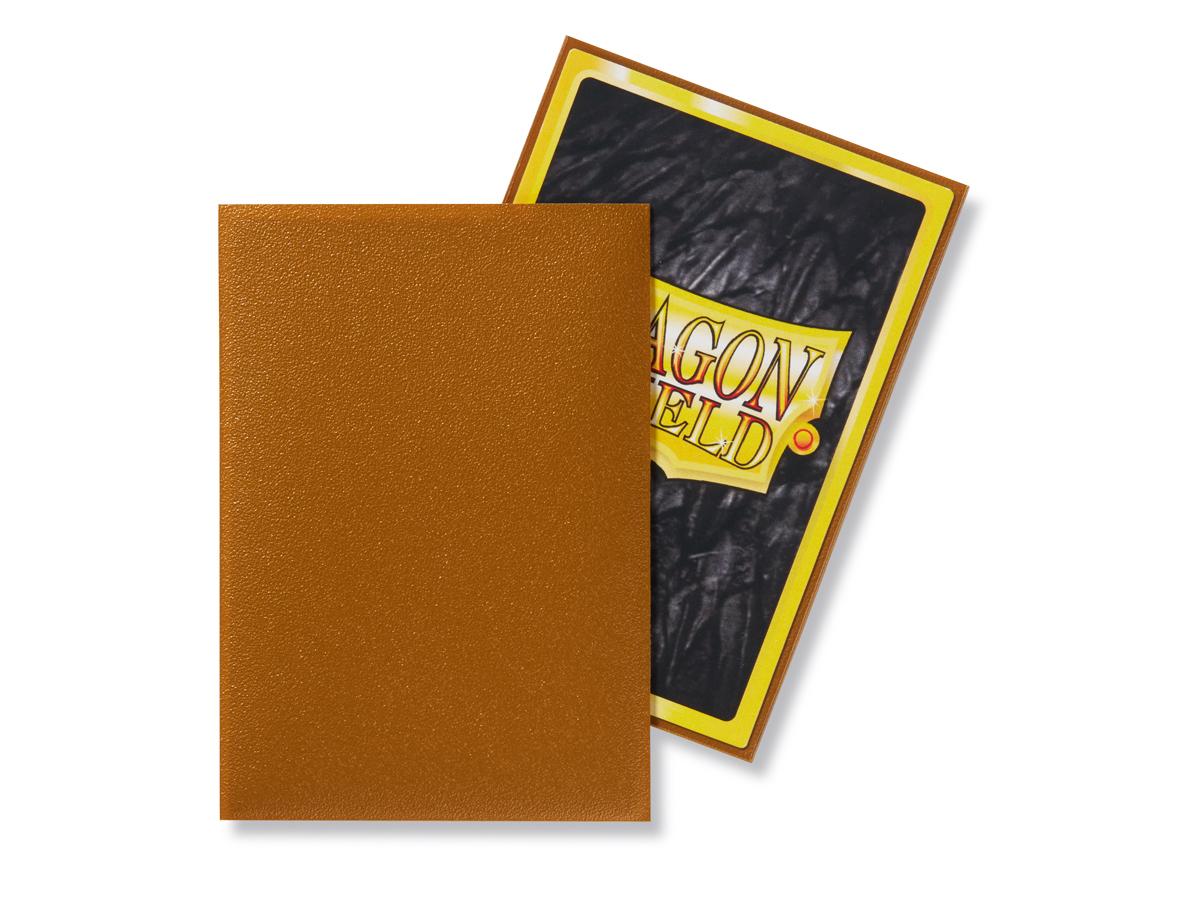 Dragon Shield Kartenhüllen Sleeves Japanische Größe Matte (60) Gold