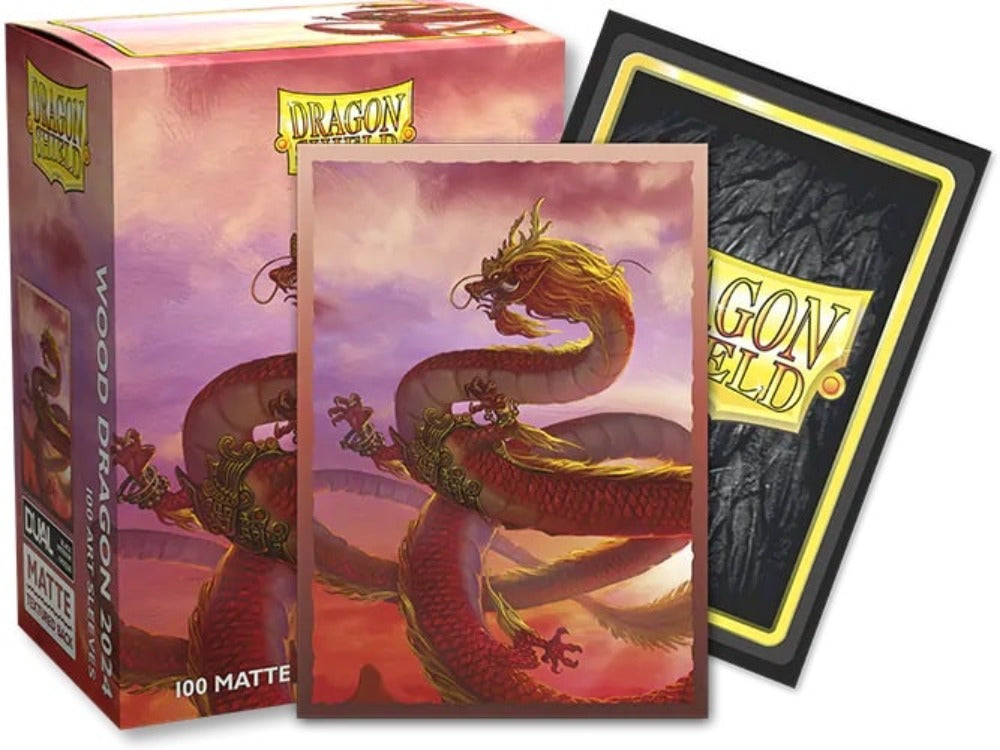 Dragon Shield: Dual Art Year of the Dragon 2024 Wood Dragon (100)