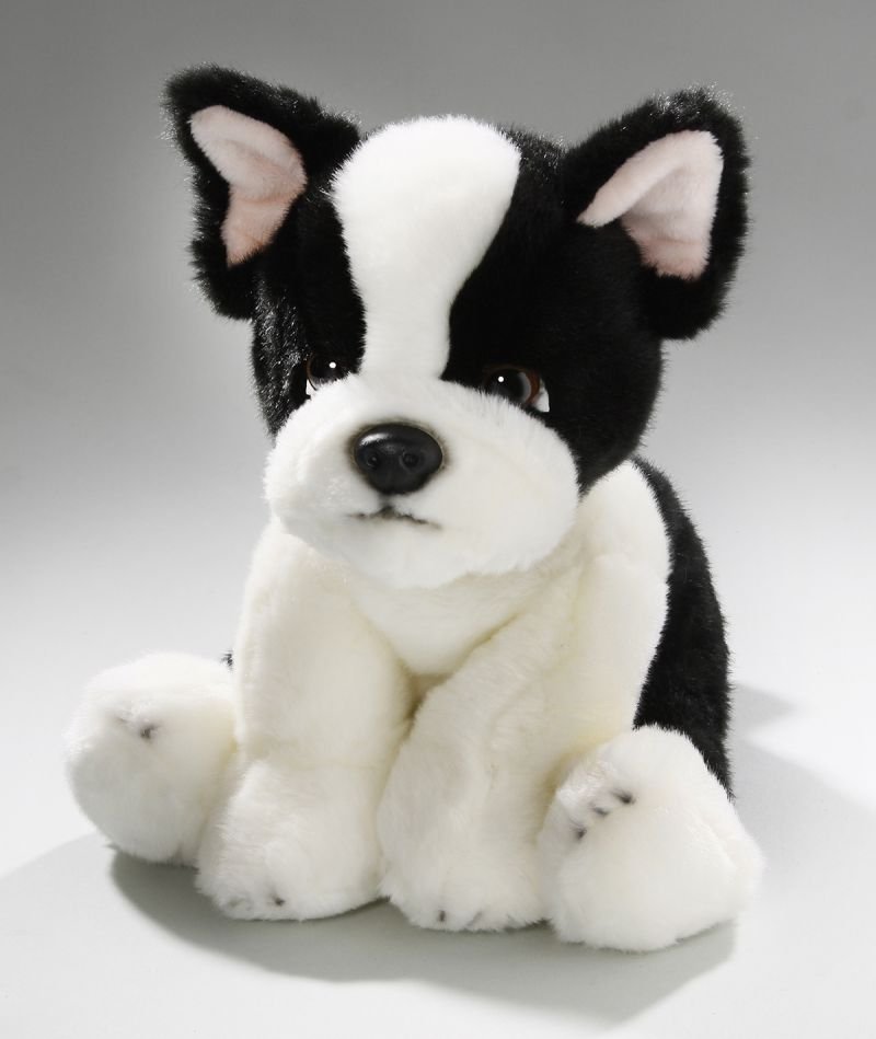 Französische Bulldogge sitzend ca. 24 cm