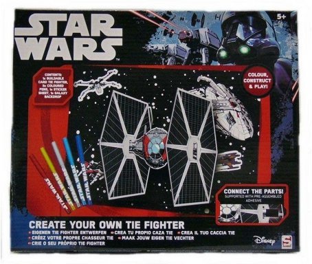Star Wars Tie Fighter Bastelbogen – Kreiere dein eigenes Raumschiff