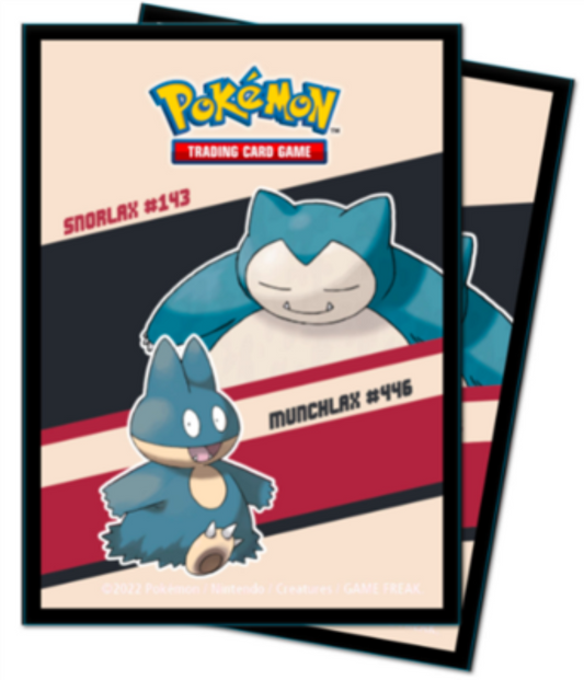 Pokemon TCG Karten 65 Hüllen UP Relaxo Sleeves