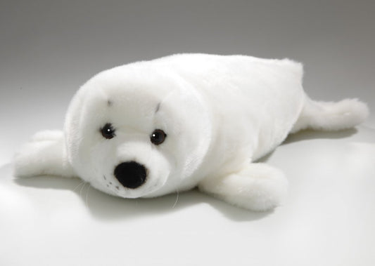 Plüsch Seehund, Sattelrobbe Baby ca. 43 cm
