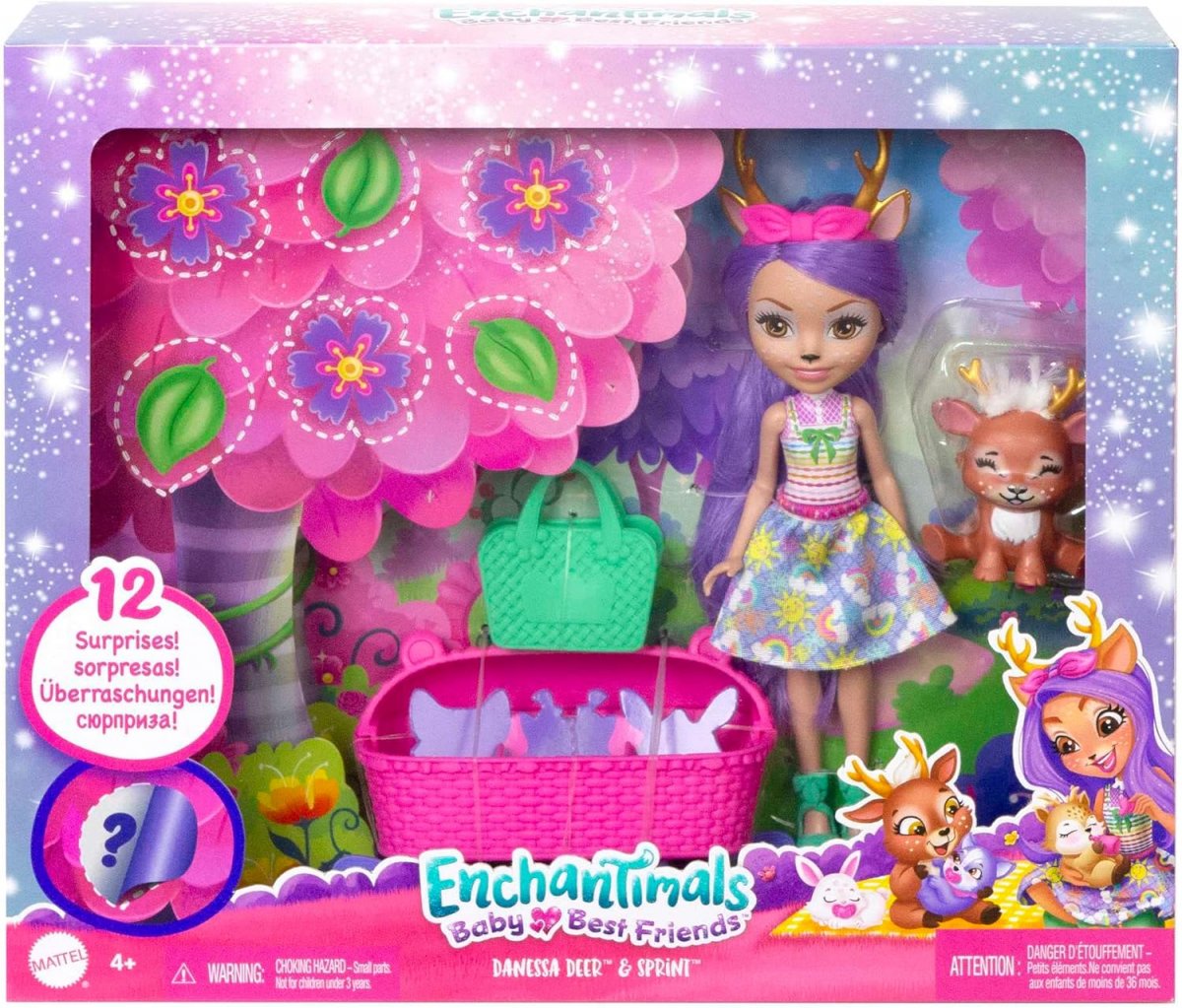 Enchantimals Baby-Best-Friends-Puppe