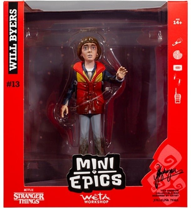 Weta Workshop Stranger Things - Will Byers Figure Mini Epics