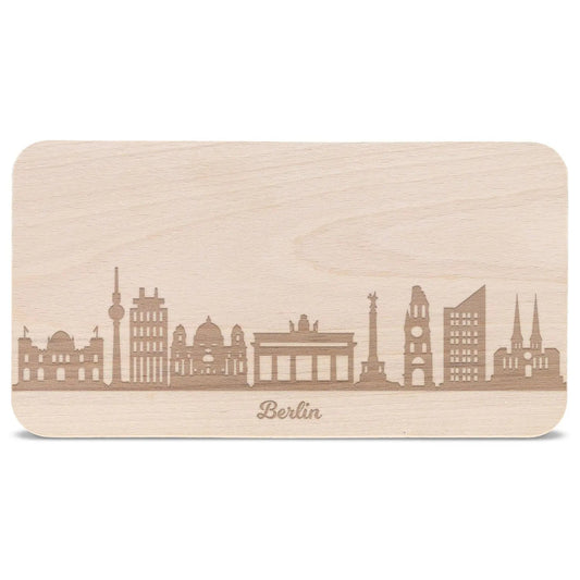 Frühstücksbrettchen Skyline Berlin