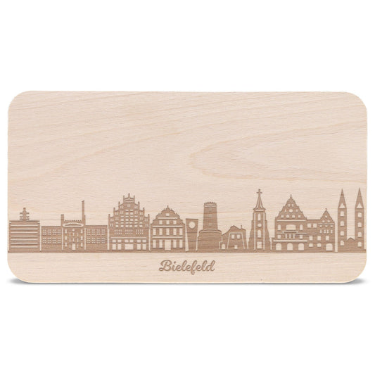 Frühstücksbrettchen Skyline Bielefeld