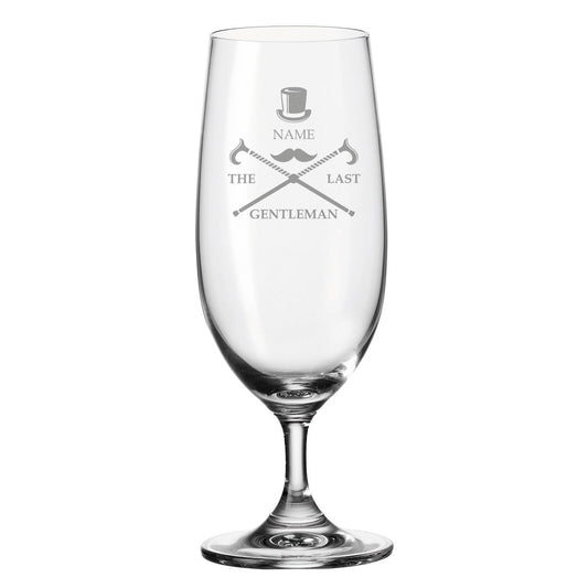Leonardo Bierglas mit Gravur "The last gentleman" mit Namen