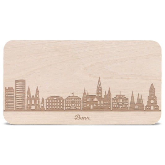 Frühstücksbrettchen Skyline Bonn