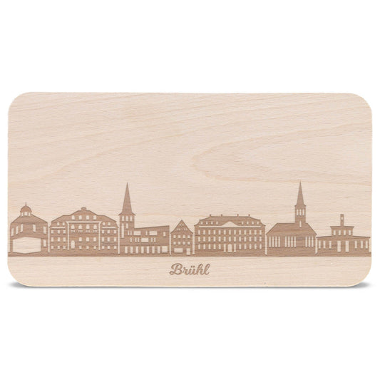 Frühstücksbrettchen Skyline Brühl