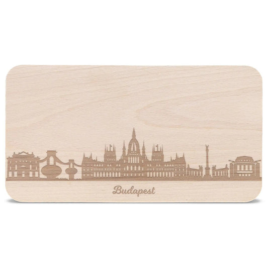 Frühstücksbrettchen Skyline Budapest