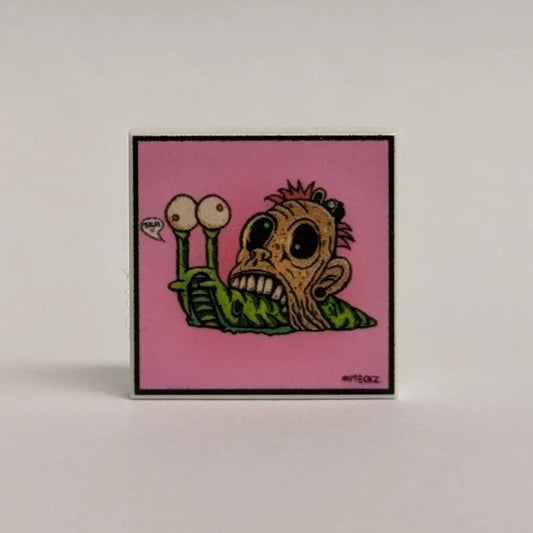 "Die Schnecke.ZnaiL" 2x2 Tile Design by MECKZ